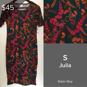 LuLaRoe Julia Dress NWT